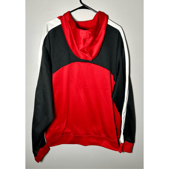 Nike Therma FIT Pullover Training Hoodie Men's Red Black DQ5836 657 Sz 2XL - Picture 6 of 9
